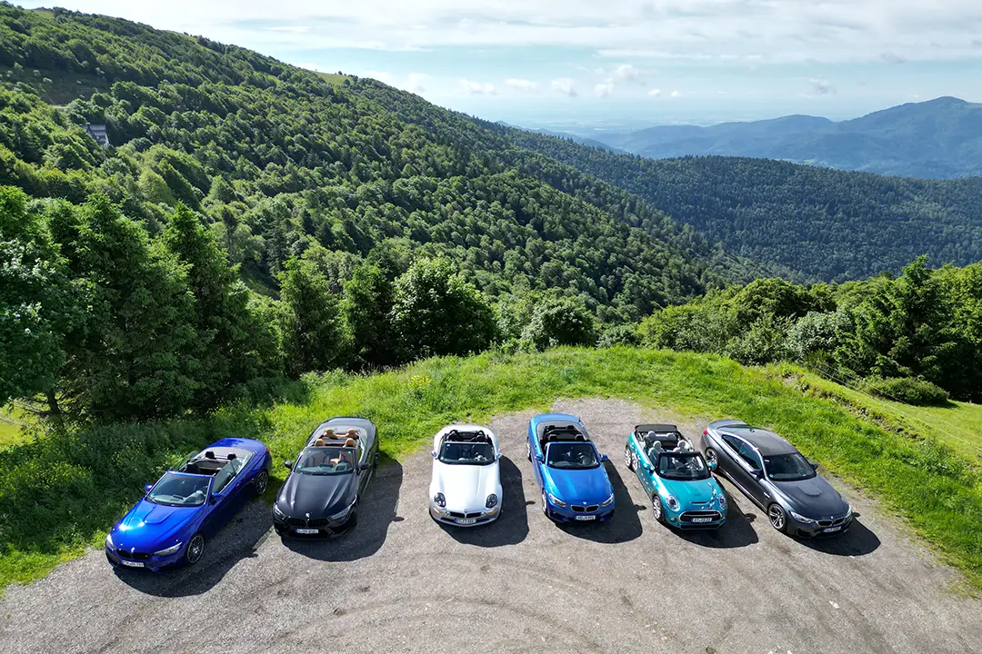 Eine 4 tägige Tour durch die wunderschönen Landschaften des Elsasses und der Vogesen: das gab es für unsere Cabrio und Sportcoupe-Kunden im Juli: die jährliche Menton Cabrio und Sportcoupe Tour!